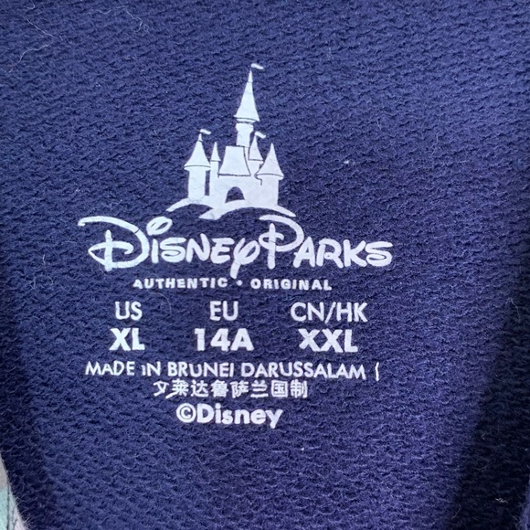 Girl’s Disney Full Zip Hooded Sweatshirt w/Patches - Picture 10 of 14